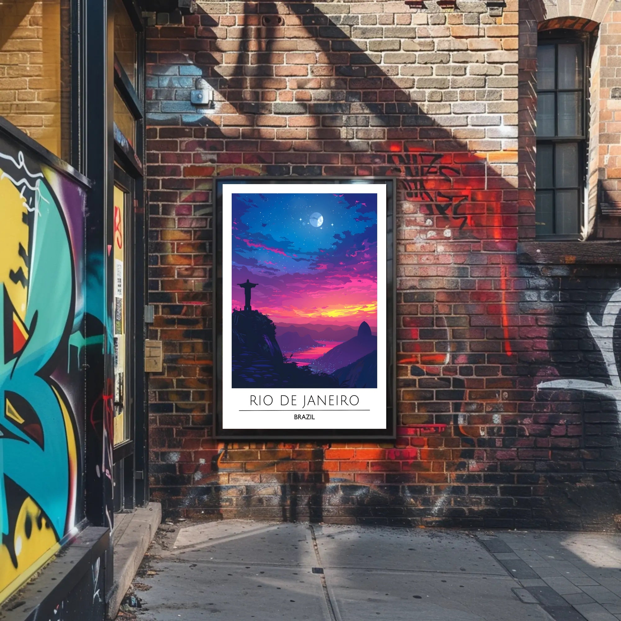 Vibrant Rio de Janeiro Travel Poster