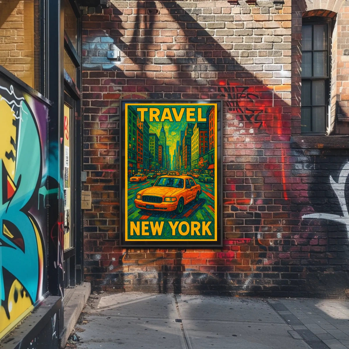 Travel New York Poster