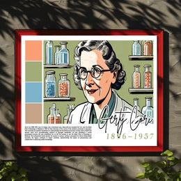 Celebrating Gerty Cori Poster