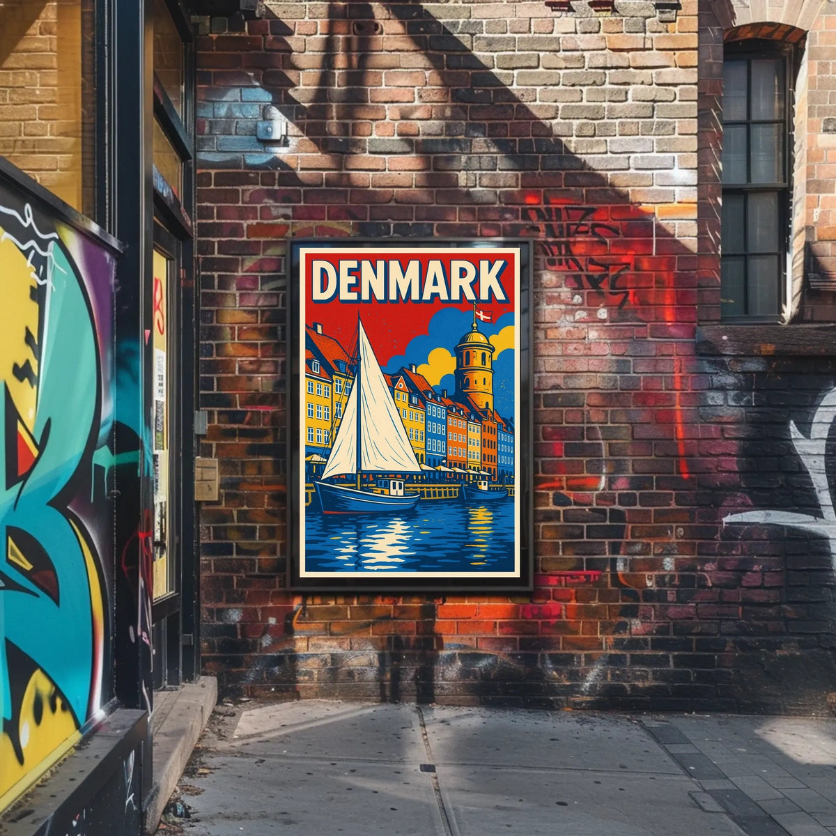 Scenic Denmark Poster