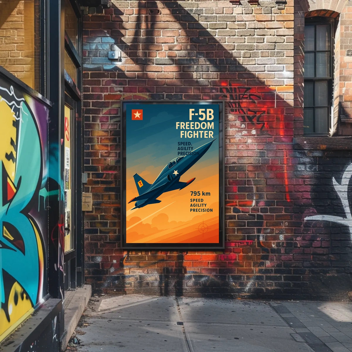 F-5B Freedom Fighter Poster