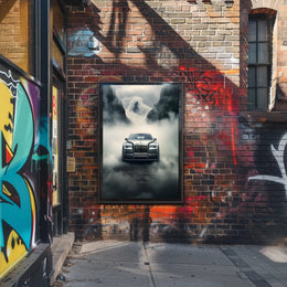 Luxurious Drive Through Mystical Mountains Poster PosterGoat
