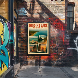 Higgins Lake Michigan Poster
