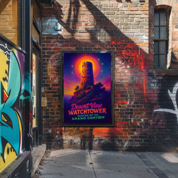 Desert View Watchtower Beacon of the Grand Canyon Poster