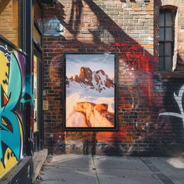 Majestic Alpine Sunrise Landscape National Park Poster