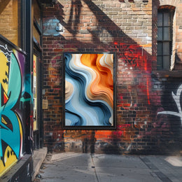 Flowing Colors Poster PosterGoat