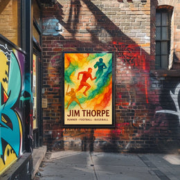 Jim Thorpe Multisport Legend Poster