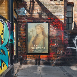 Saint Philomena Poster
