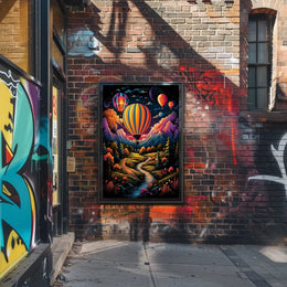 Dreamscape Balloons Poster