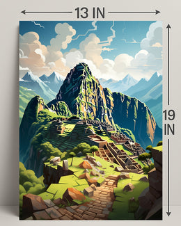 Majestic Mountainscape Poster