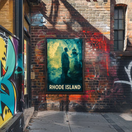 Rhode Island Landmarks Poster