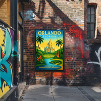 Discover Orlando, Florida Poster PosterGoat
