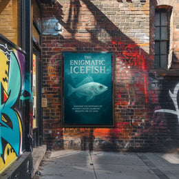 The Enigmatic Icefish Poster