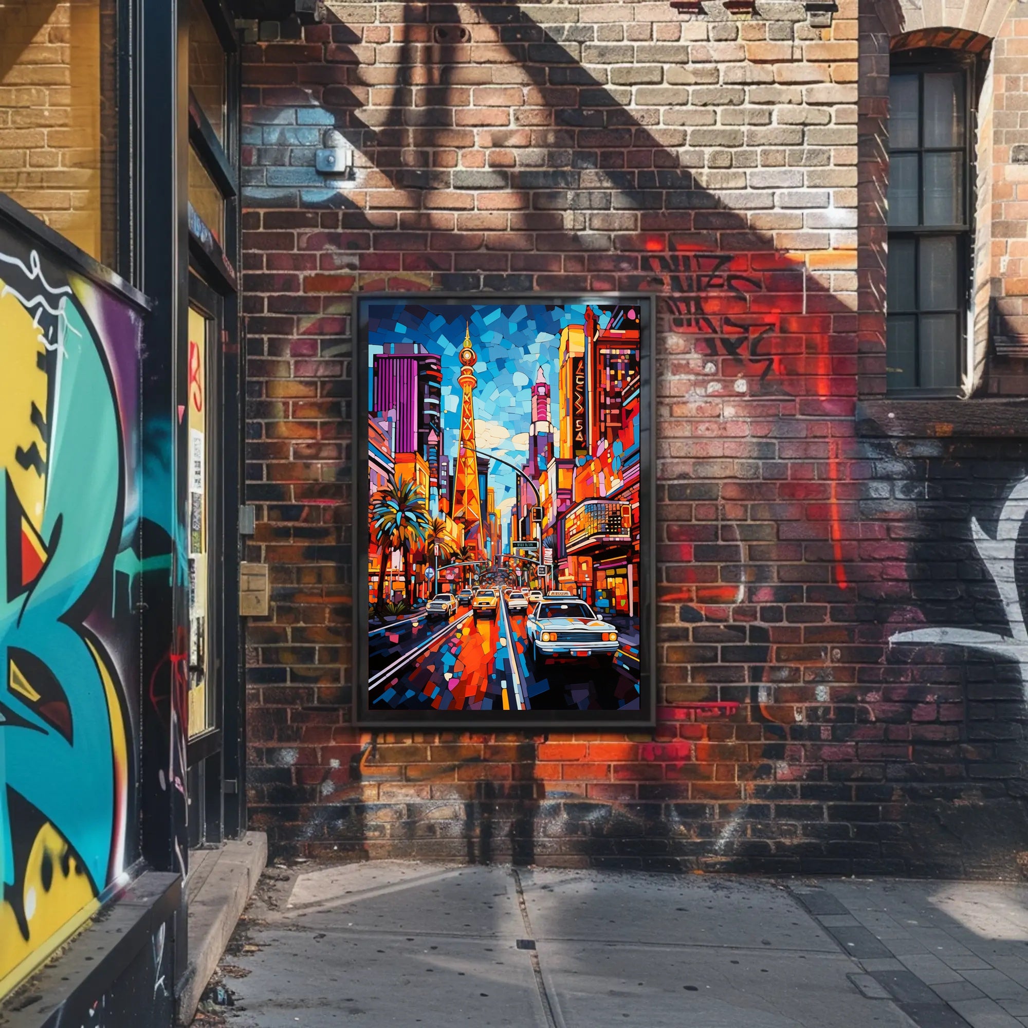 Vibrant Cityscape Poster
