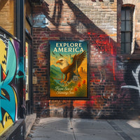 Explore America Poster