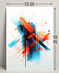 Geometric Abstraction Abstract Poster PosterGoat