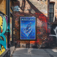 Maryland Vibrant Reflections Poster