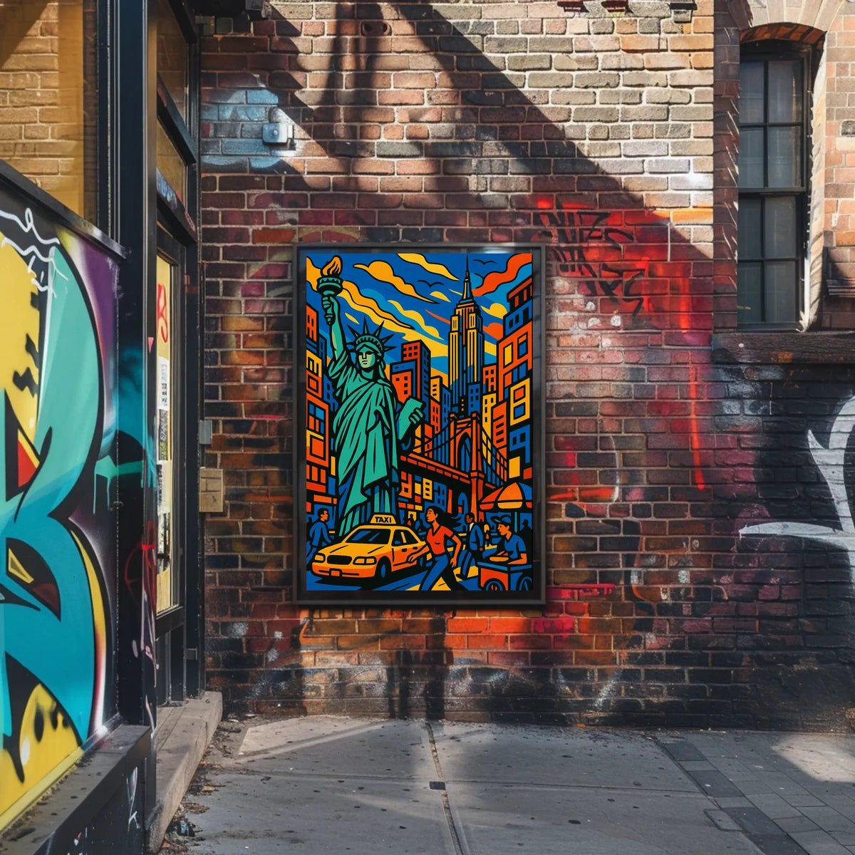 Vibrant New York City Poster