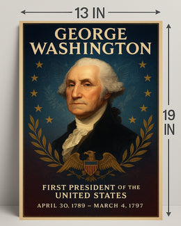 George Washington 1st President Poster PosterGoat