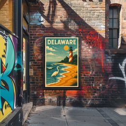 Delaware Coastal Beauty Poster