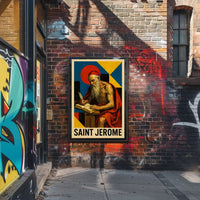 Saint Jerome Religious Art Poster