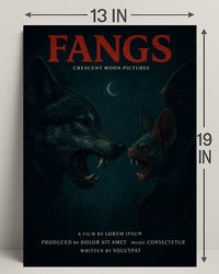 Fangs Poster PosterGoat