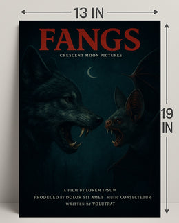 Fangs Poster PosterGoat