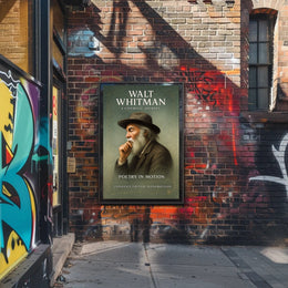 Walt Whitman A Cinematic Journey Poster PosterGoat