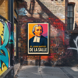 St. John Baptist de La Salle Poster