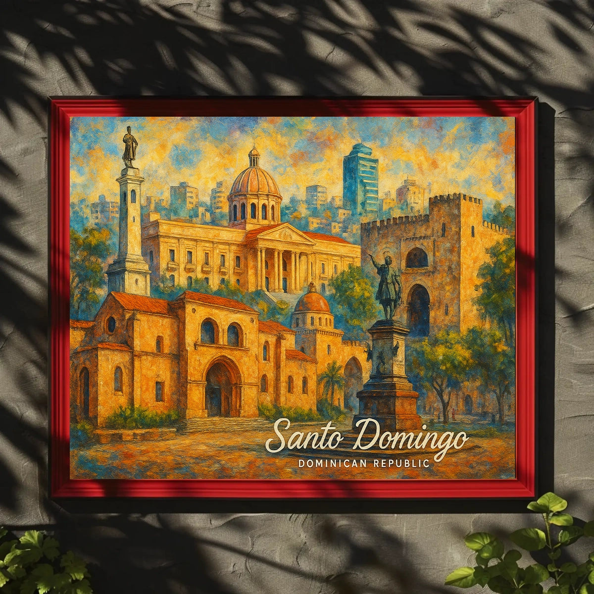 Santo Domingo Dominican Republic Poster
