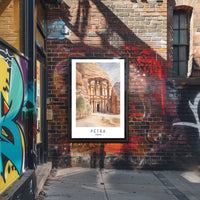Petra Jordan Poster