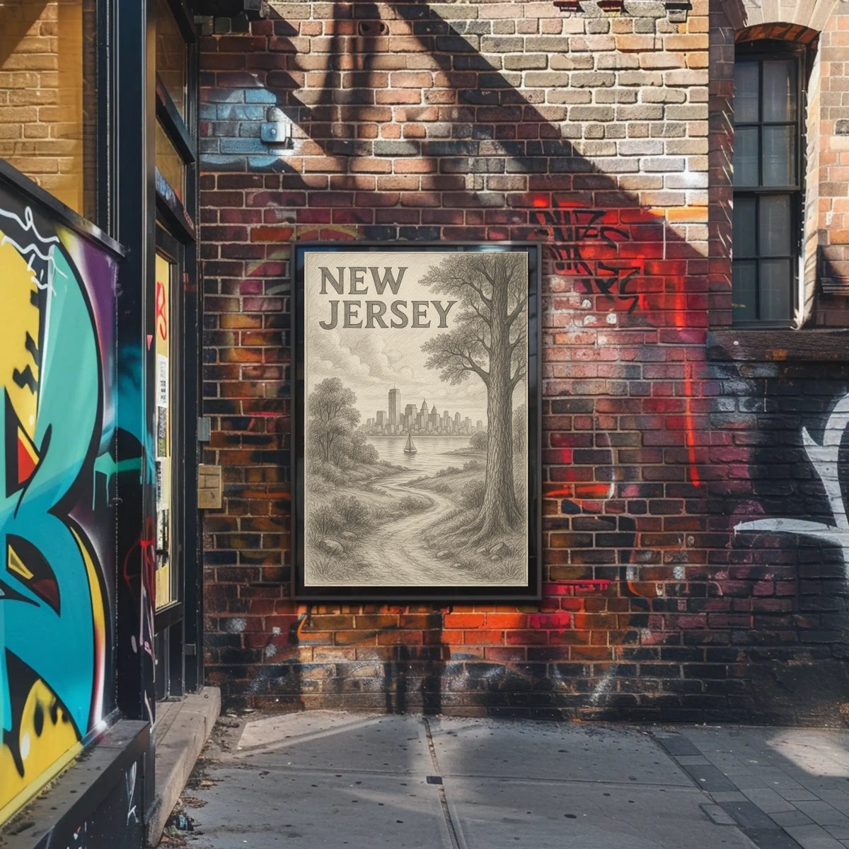 New Jersey Landscape Poster
