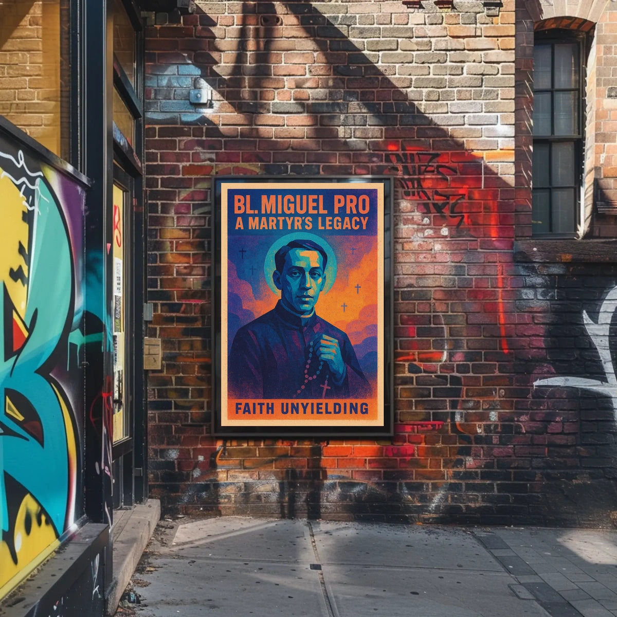 Bl. Miguel Pro A MartyrS Legacy Poster