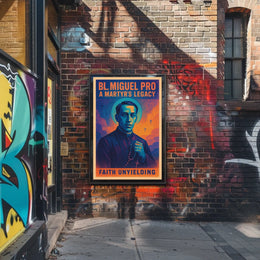 Bl. Miguel Pro A MartyrS Legacy Poster