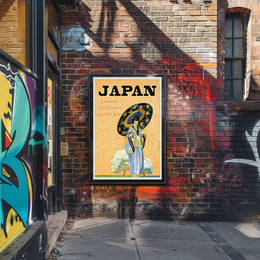 Japan Travel Inspo: Traditional Geisha Vibe Travel Poster