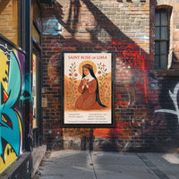 Saint Rose of Lima Poster PosterGoat