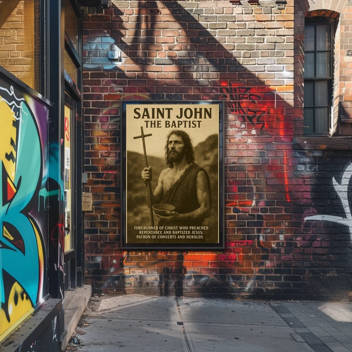 Saint John The Baptist Poster