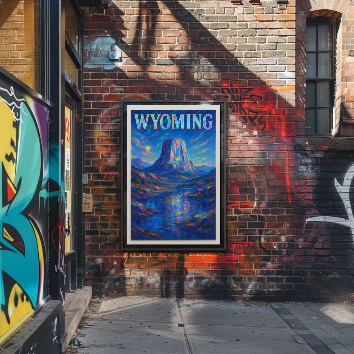 Wyoming Landscape Poster