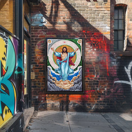 Ascension Mosaic Art Poster