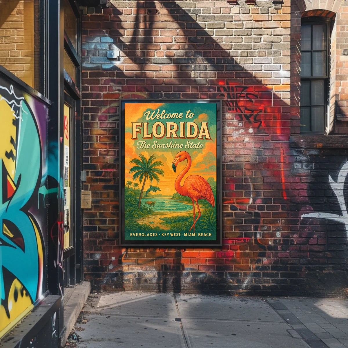 Welcome to Florida The Sunshine State Poster