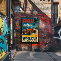 Grand Prix Automobile Pyrenees Poster