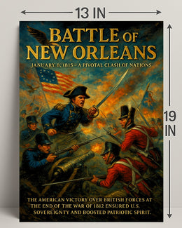 Battle of New Orleans Poster PosterGoat