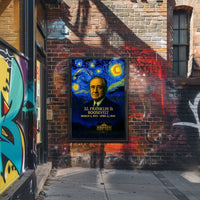 Franklin D. Roosevelt 32nd President of the United States Presidential Masterpiece Series Poster