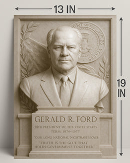Gerald R. Ford 38th President Poster PosterGoat