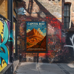 Capitol Reef National Park Poster PosterGoat