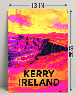 Kerry, Ireland Vibrant Landscapes Poster PosterGoat