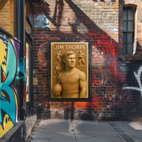 Jim Thorpe Tribute Poster