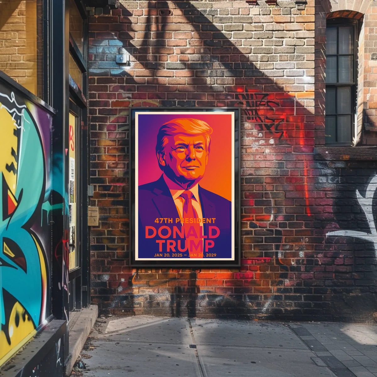 Trump Visionary Digital Collectors Poster