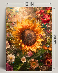 Sunlit Symphony William Morris Art Poster