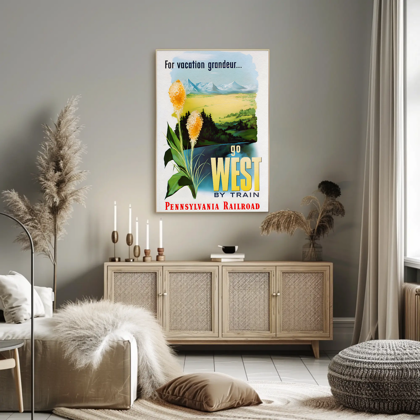 Go West by Train - Pennsylvania Railroad